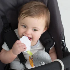 Silver Lining Cloud Rattle Moon Stroller Baby Toy