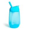 Simple Clean Straw Cup 10 oz - Blue
