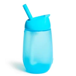 Simple Clean Straw Cup 10 oz - Blue