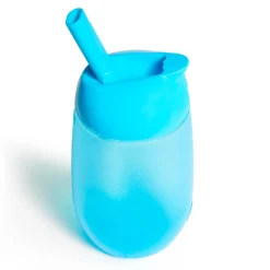 Simple Clean Straw Cup 10 oz - Blue