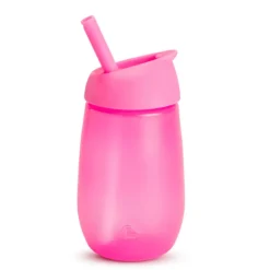 Simple Clean Straw Cup 10 oz - Pink