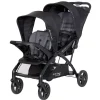 Sit N' Stand® Double 2.0 Stroller - Dash Black