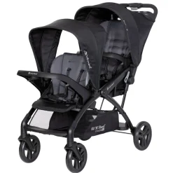 Sit N' Stand® Double 2.0 Stroller - Dash Black