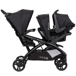 Sit N' Stand® Double 2.0 Stroller - Dash Black