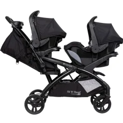 Sit N' Stand® Double 2.0 Stroller - Dash Black