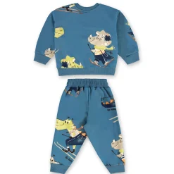 Ski Dinos Sweat 2pce Set 3-24m