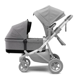 Sleek Bassinet - Gray Melange