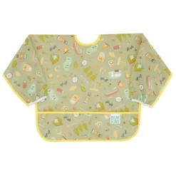 Sleeved Bib 6-24m - Happy Camper