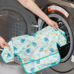 Sleeved Bib 6-24m - Happy Camper