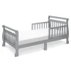 Sleigh Toddler Bed - Grey Finish