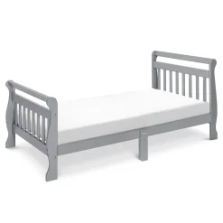 Sleigh Toddler Bed - Grey Finish