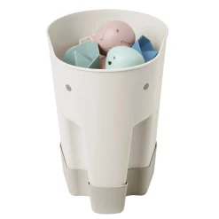 Snuggle Ellie Bath Toy Drying Caddy- Taupe