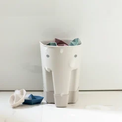 Snuggle Ellie Bath Toy Drying Caddy- Taupe