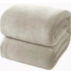 Soft Flannel Blankets - Twin Ta