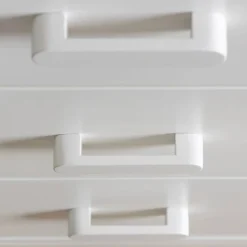 Soho 5 Drawers Dresser - Whte