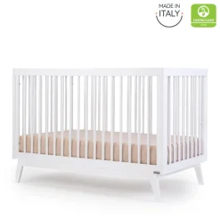 Soho 3-In-1 Convertible Crib - White