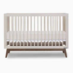 Soho 3-in-1 Convertible Crib - Almond Milk / Walnut
