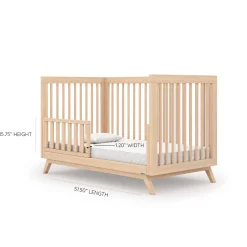 Soho 3-in-1 Convertible Crib - Natural