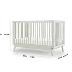 Soho 3-in-1 Convertible Crib - Sage