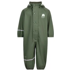 Solid Pu Rainwear Suit 6m-5y