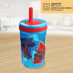 Spiderman Tumbler With Straw