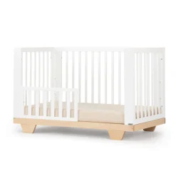 Spirit 8-In-1 Convertible Crib - White/Natural