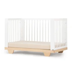 Spirit 8-In-1 Convertible Crib - White/Natural