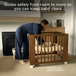 Spirit 8-in-1 Convertible Crib- Walnut