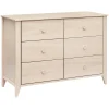 Sprout 6-Drawer Double Dresser - Washed Natural