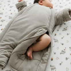 Squirrels Fitted Crib Sheet