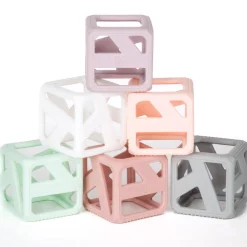 Stack N Chew Mini Cubes - Pastel