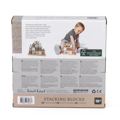 Stacking Blocks House - Nougat