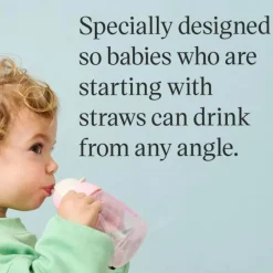 Starter Straw Cup 6m+ - Pink