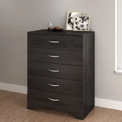 Step One 5-Drawer Chest - Gray Oak