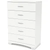 Step One 5-Drawer Chest - Pure White