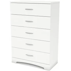 Step One 5-Drawer Chest - Pure White