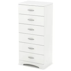 Step One 6-drawer lingerie chest - Pure White