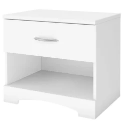 Step One 1-Drawer Nightstand - Pure White