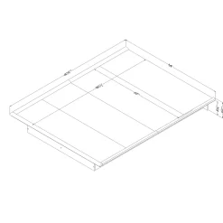 Step One Queen Platform Bed - Pure Black