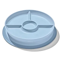 Stick & Stay Suction Divided Plate - Dusk