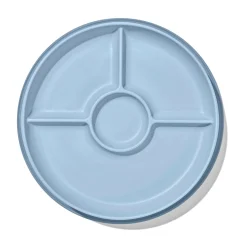 Stick & Stay Suction Divided Plate - Dusk