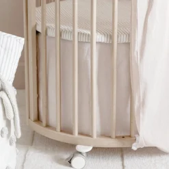 Stokke® Sleepi™ Mini Bed Skirt Pehr V3 - Grey