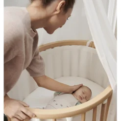 Stokke® Sleepi™ Mini​ Crib Bundle with Mattress​ V3 - Natural