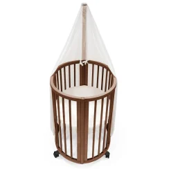 Stokke® Sleepi™ Mini​ Crib Bundle with Mattress​ V3 - Warm Brown