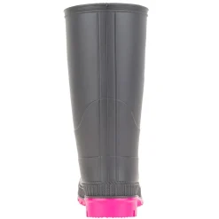 Stomp Rainboots Charcoal Magenta