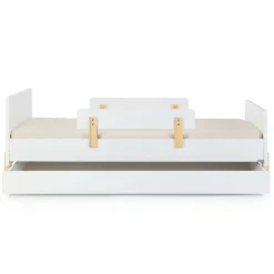 Storage Trundle for Fun Twin Bed - White