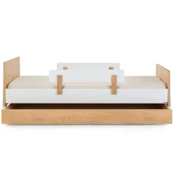 Storage Trundle for Fun Twin Bed - Red Oak
