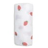 Straberries-cotton Muslin Swad