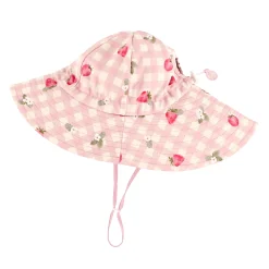 Strawberries Aop Uv Hat 0-3y