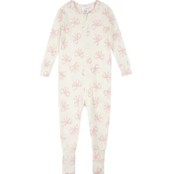 Strawberries Bow Pajamas 0-24m